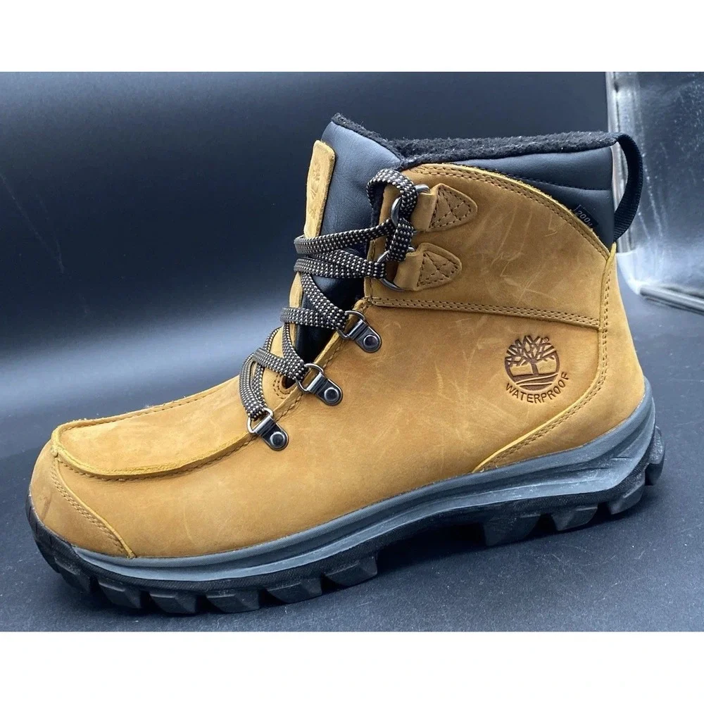 Timberland Casual Boots  Men's 10  Chillberg Wheat Nubuck 9713R‎